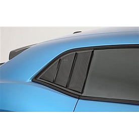 GT Styling Window Louver - Rear Quarter Window Composite Carbon Fiber - GT4817X