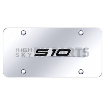 Automotive Gold License Plate - S-10 Stainless Steel - S10NCC