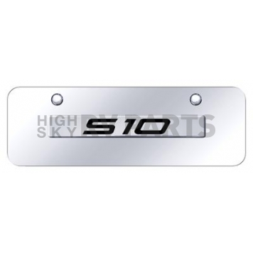 Automotive Gold License Plate - S-10 Stainless Steel - S10NCCM