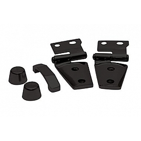 Rampage Hood Appearance Set Black Powder Coated Stainless Steel - 87666