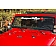 Rugged Ridge Hood Appearance Set Black Powder Coated Aluminum - 1110108