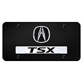 Automotive Gold License Plate - Acura TSX Stainless Steel - DTSXCB
