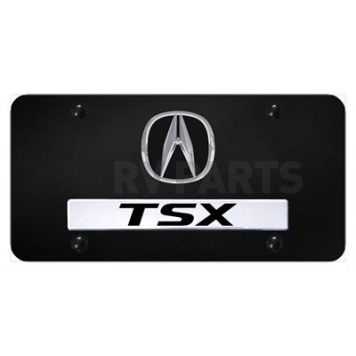 Automotive Gold License Plate - Acura TSX Stainless Steel - DTSXCB