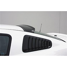 GT Styling Window Louver - Left And Right Rear Window Composite Smoke - GT4812S