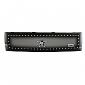 RBP (Rolling Big Power) Grille Insert - Black Stainless Steel Rectangular - 261111NDX1