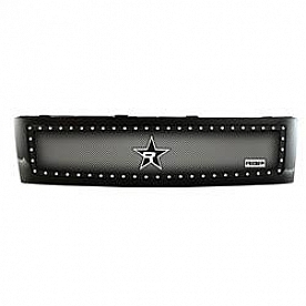 RBP (Rolling Big Power) Grille Insert - Black Stainless Steel Rectangular - 261111NDX1