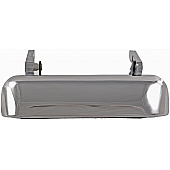 Help! By Dorman Tailgate Handle - Chrome Plated Plastic Silver - 90694