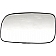 Help! By Dorman Exterior Mirror Glass Rectangular Power Single - 56957