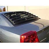 Astra/Hammond Window Louver Rear Window ABS Plastic Black - 1557