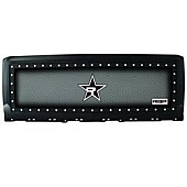 RBP (Rolling Big Power) Grille Insert - Black Stainless Steel Rectangular - 261117NDX1