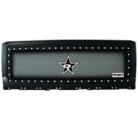 RBP (Rolling Big Power) Grille Insert - Black Stainless Steel Rectangular - 261117NDX1