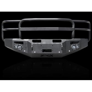 Fab Fours Bumper Premium 1-Piece Design Steel Black - CH14C30501