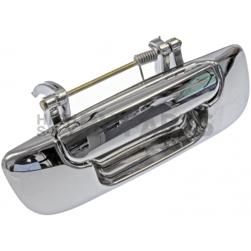 Help! By Dorman Tailgate Handle - Chrome Plated Plastic Silver - 91025-2