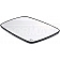 Help! By Dorman Exterior Mirror Glass Rectangular Electric Single - 56972