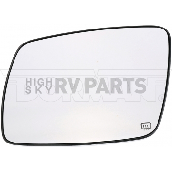 Help! By Dorman Exterior Mirror Glass Rectangular Electric Single - 56972-1