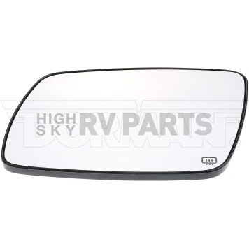 Help! By Dorman Exterior Mirror Glass Rectangular Electric Single - 56972-3