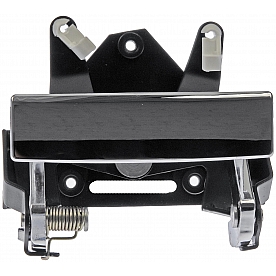 Help! By Dorman Tailgate Handle - Chrome Plated Plastic Silver - 91028