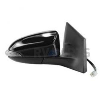K-Source Exterior Mirror Electric Rectangular Black Single - 70655T