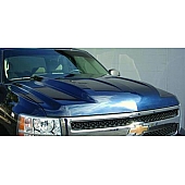 Reflexxion Hood - Single Cowl Bare Galvanneal Steel Silver - 702610