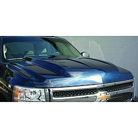 Reflexxion Hood - Single Cowl Bare Galvanneal Steel Silver - 702610