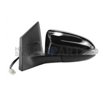 K-Source Exterior Mirror Electric Rectangular Black Single - 70656T