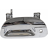 Help! By Dorman Tailgate Handle - Chrome Plated Plastic Silver - 91085