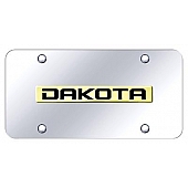 Automotive Gold License Plate - Dakota Stainless Steel - DAKNGC