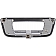 Help! By Dorman Tailgate Handle Bezel - Plastic Silver - 91125