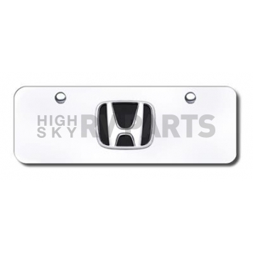 Automotive Gold License Plate - Honda Logo Stainless Steel - HONCCM