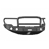 Road Armor Bumper Stealth Lonestar 1-Piece Design Steel Black - 66135B
