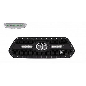 T-Rex Truck Products Grille Insert - Honeycomb Trapezoid Black Powder Coated Steel - 7319511