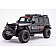 Go Rhino Running Board Black Powder Coated Steel Round - DSS4429T