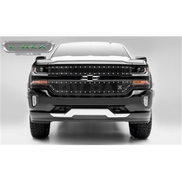 T-Rex Truck Products Grille Insert - Honeycomb Rectangular Black Powder Coated Steel - 7711281