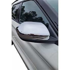Coast To Coast Exterior Mirror Cover  Silver ABS Plastic Set Of 2 - MC280