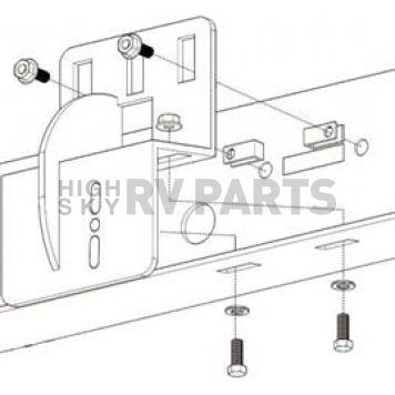 Iron Cross Nerf Bar Mounting Kit - Rocker Panel - 99648