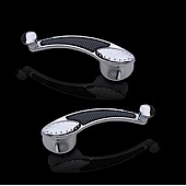 Lokar Performance Window Crank Handle - Aluminum Silver Single - PT103