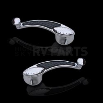 Lokar Performance Window Crank Handle - Aluminum Silver Single - PT103