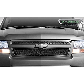 T-Rex Truck Products Grille Insert - Formed Woven Wire Mesh Style Rectangular Black Powder Coated Steel - 6710511BR
