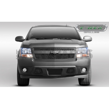 T-Rex Truck Products Grille Insert - Formed Woven Wire Mesh Style Rectangular Black Powder Coated Steel - 6710511BR-1