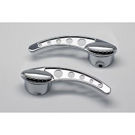 Lokar Performance Window Crank Handle - Aluminum Silver Single - PT103EF