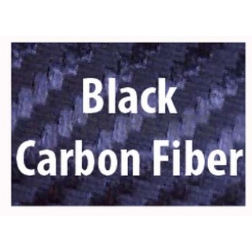 American Car Craft Exterior Mirror Trim Ring Stainless Steel Black Carbon Fiber - 052029BLK-2