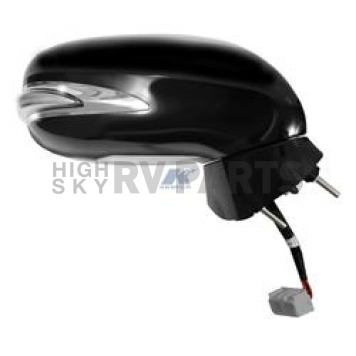 K-Source Exterior Mirror Electric Rectangular Black Single - 70651T