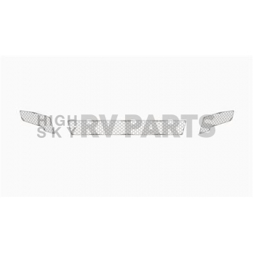Road Armor Bumper Grille Insert Honeycomb Pattern Bare Silver Stainless Steel - 2DFMH