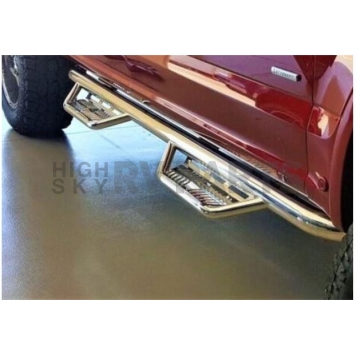 N-Fab Nerf Bar 3 Inch Stainless Steel Round - HPD1584CCS