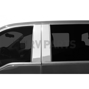 Innovative Creations Inc. Body Pillar Cover - Polished Stainless Steel Silver Set of 4 - PP42304M