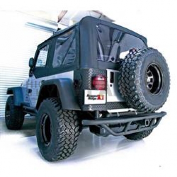 Rugged Ridge Bumper RRC 1-Piece Design Steel Black - 1150311