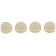 Help! By Dorman Windshield Wiper Linkage Bushing Plastic Set Of 4 - 49451