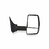Velvac Exterior Mirror Manual Rectangular Black - 715935