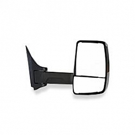 Velvac Exterior Mirror Manual Rectangular Black - 715935