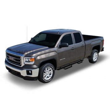 Raptor Series Nerf Bar Black Matte Steel - GTS14CH-5